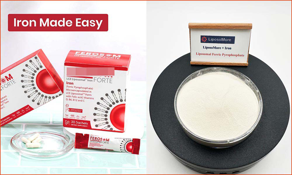 Липосомальные ингредиенты для твердого порошка напитка