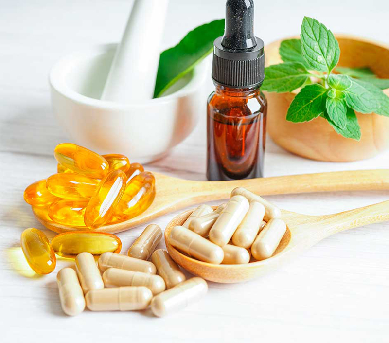 Разносторонние применения Нутрасеутикал